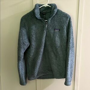 Patagonia Teal Fleece Quarter-Zip